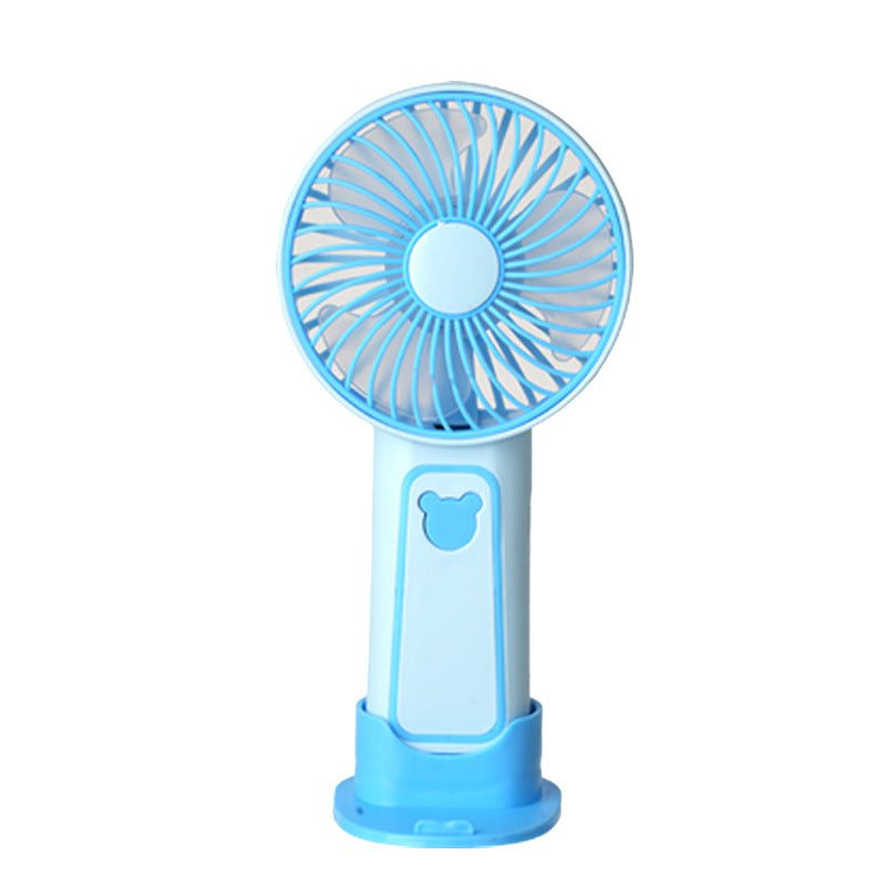 Cute Bear-Themed Portable Handheld Fan Stornfield