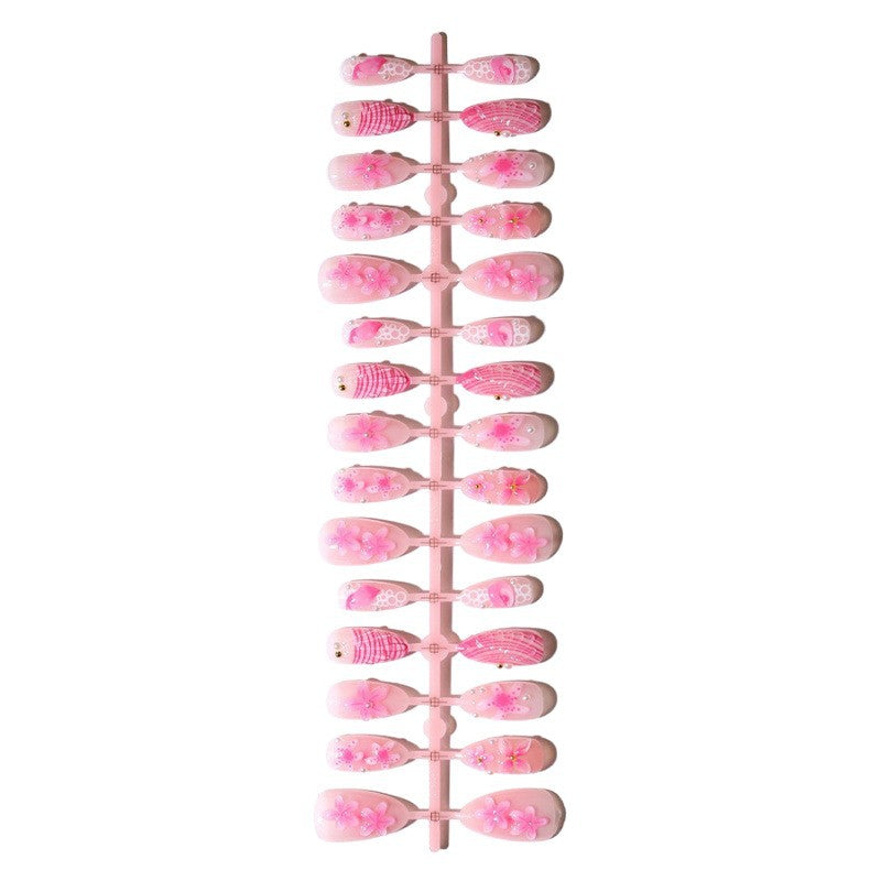 Artistic 3D Floral Nail Design Stornfield