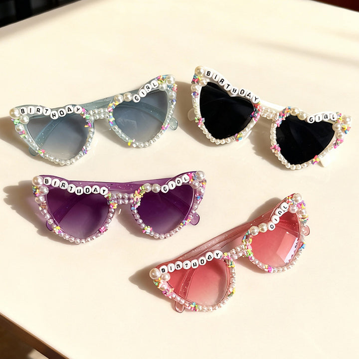 Playful Themed Cat-Eye Sunglasses Stornfield