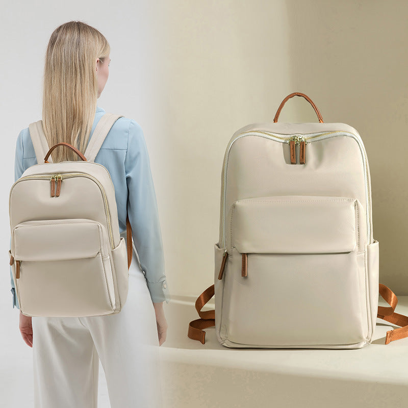 Versatile Leather Mini Backpack