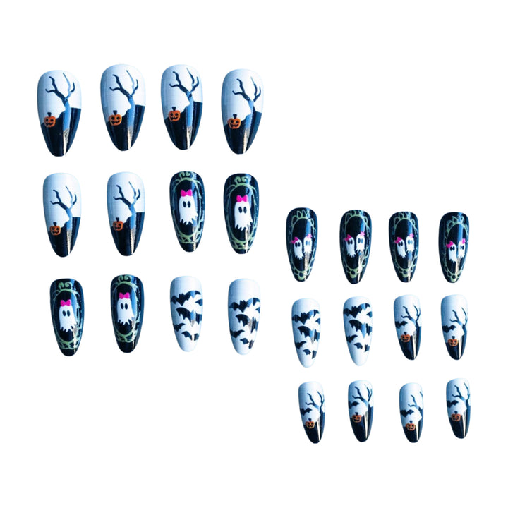 Creative Halloween-Themed Nail Art Set