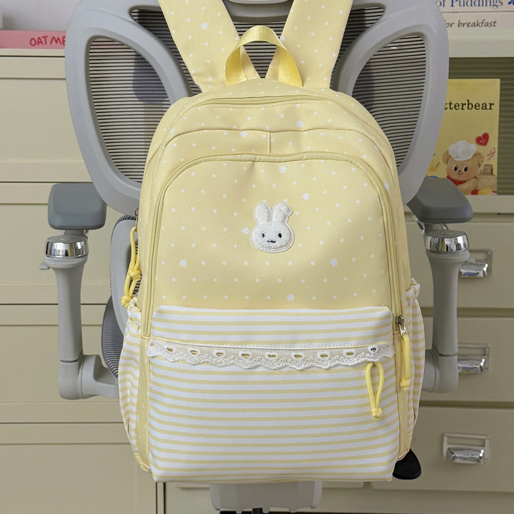 Playful Bunny-Ear Casual Backpack Stornfield