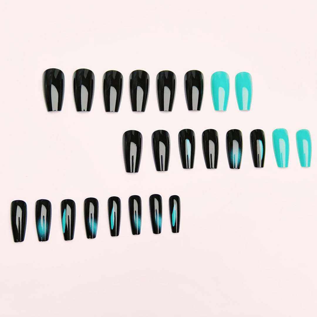 Acrylic Nails in Trendy Ombré Design Stornfield
