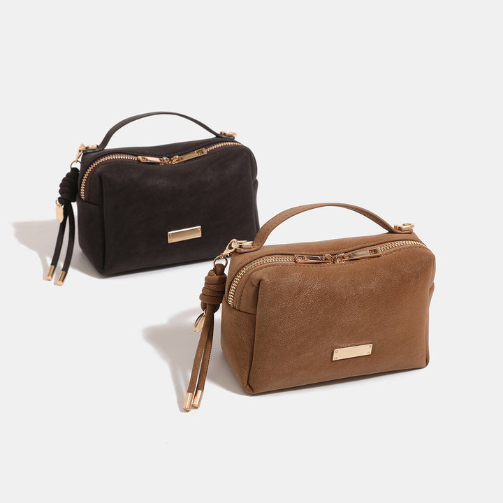 Stylish Leather Cosmetic Bag