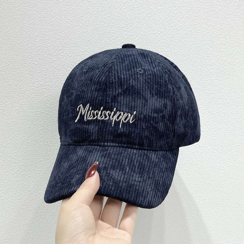 Women's Corduroy Visor Cap Stornfield