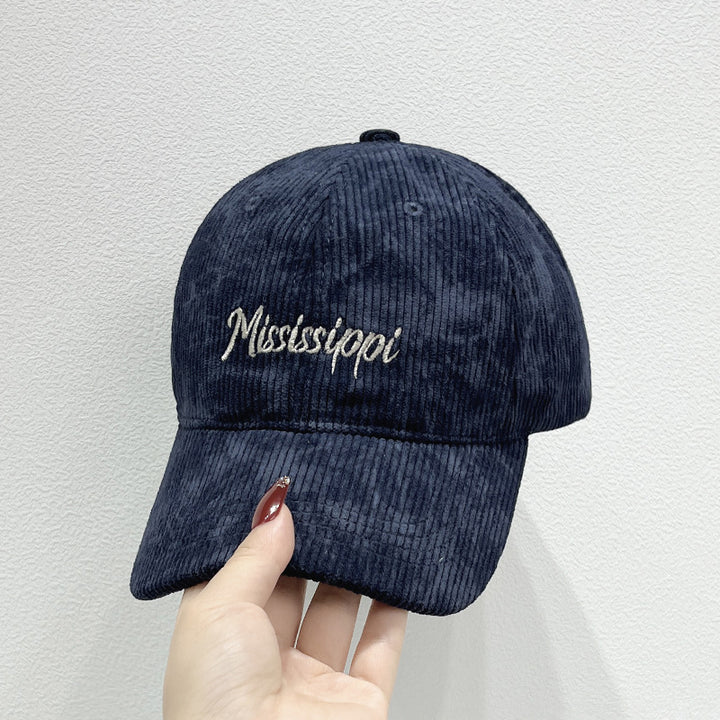 Women's Corduroy Visor Cap Stornfield