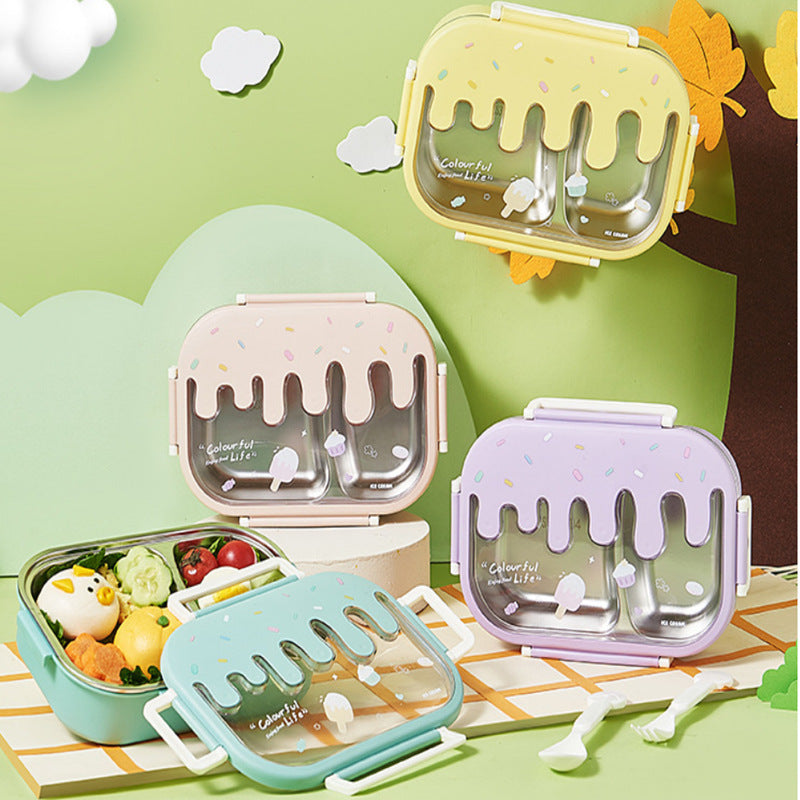 Fun-Themed Compartment Lunch Box