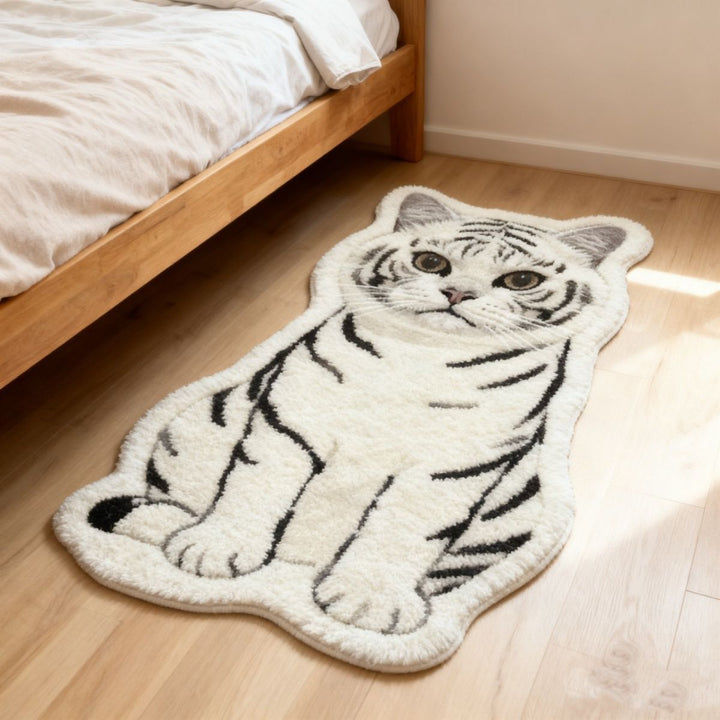 Cute Corgi Shaped Area Rug