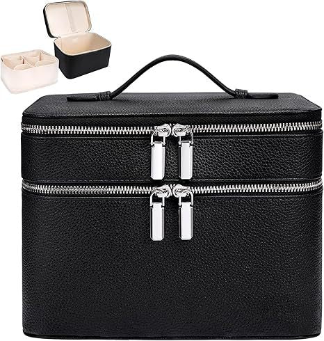 Cosmetic storage case with removable compartments Stornfield