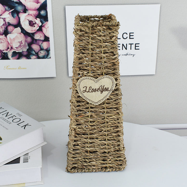 Handcrafted Natural Woven Storage Basket Stornfield