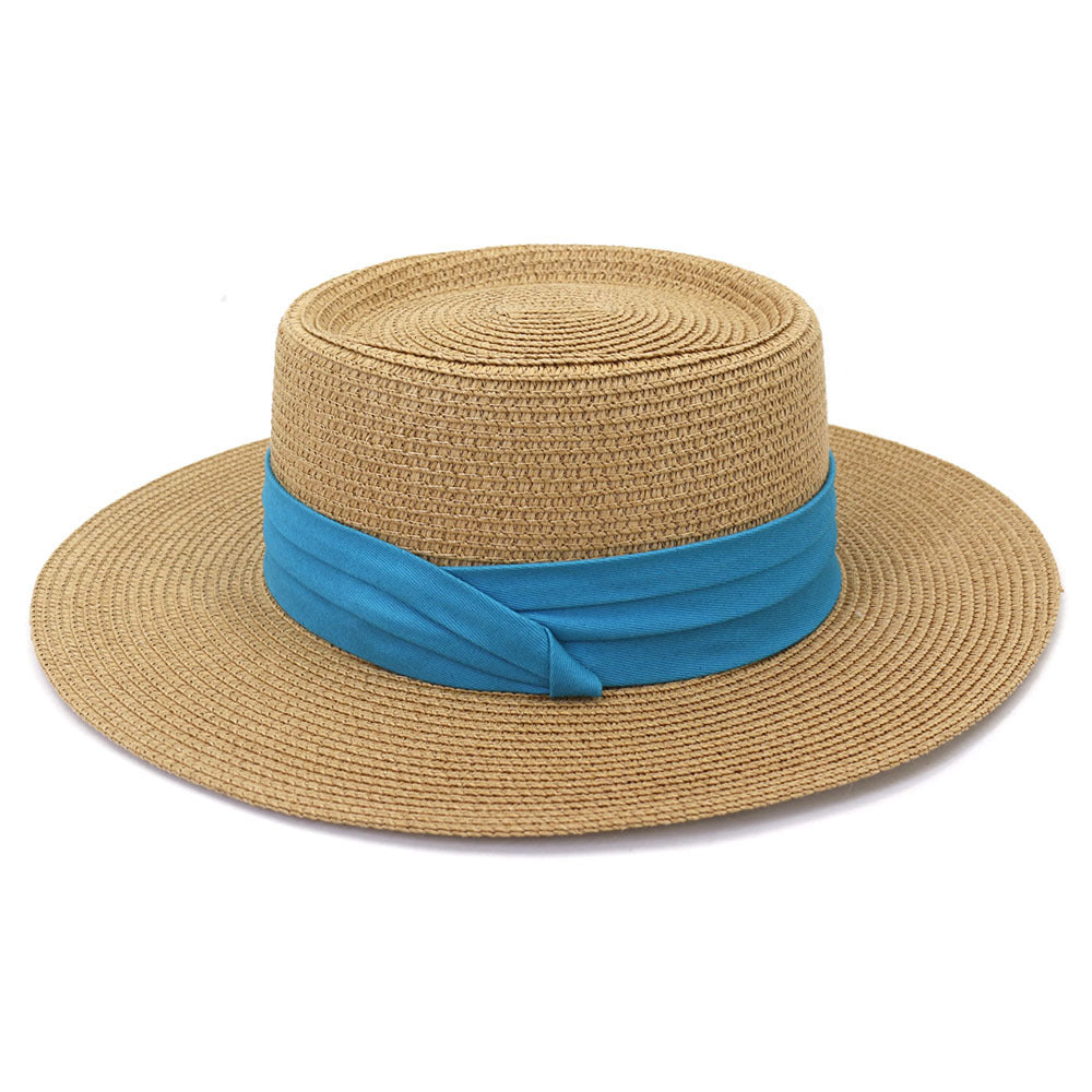 Breathable Sun Straw Boater Hat | Stornfield