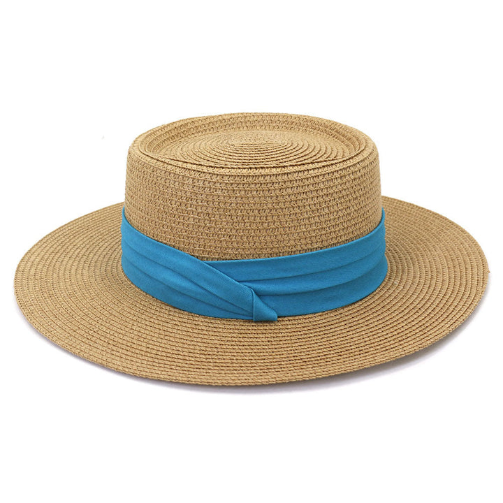 Breathable Sun Straw Boater Hat | Stornfield