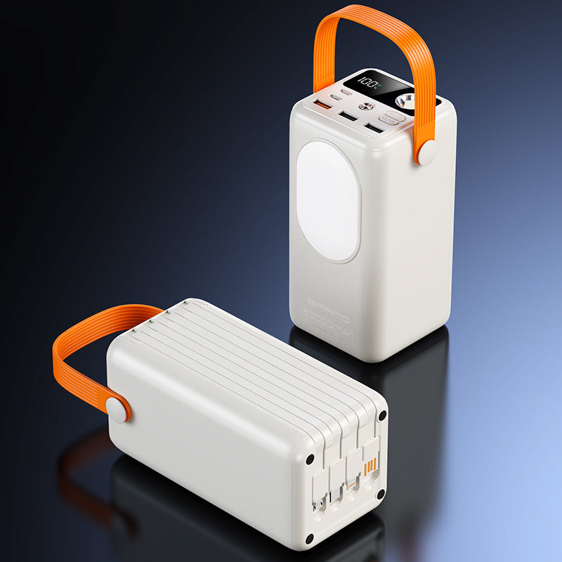 Portable power bank with integrated LED light and multifunctional design Stornfield