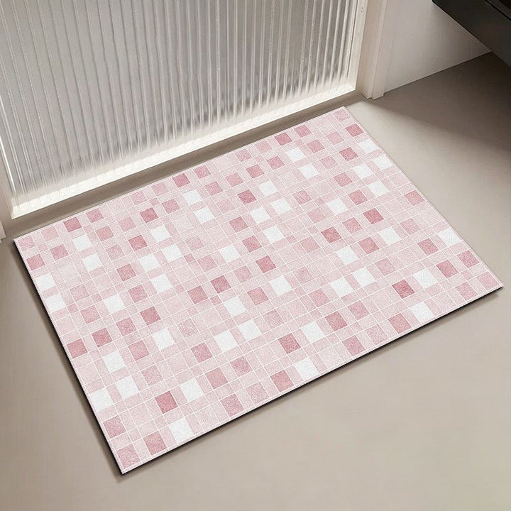 Mosaic Pattern Bath Mat Stornfield