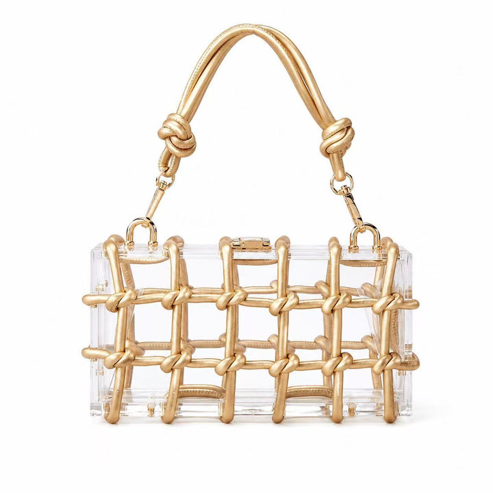 Decorative Acrylic Handheld Clutch