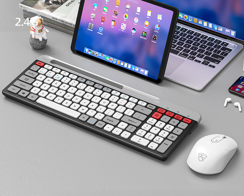 Wireless Bluetooth Keyboard with Adjustable Stand Stornfield