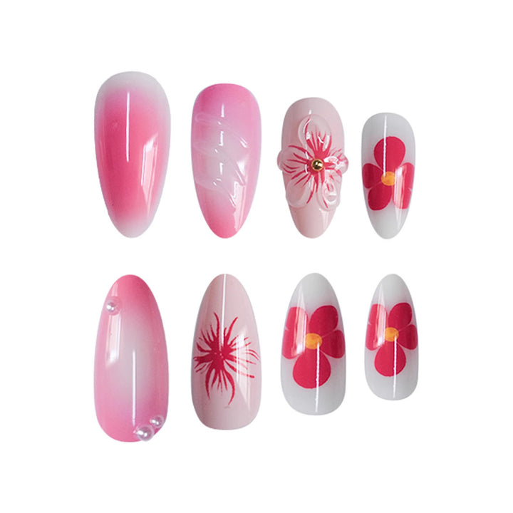 Floral Accented Nail Art Stornfield