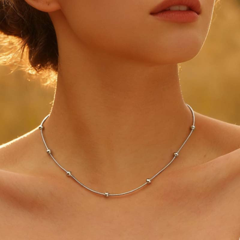 Minimalist Silver Charm Bracelet Stornfield