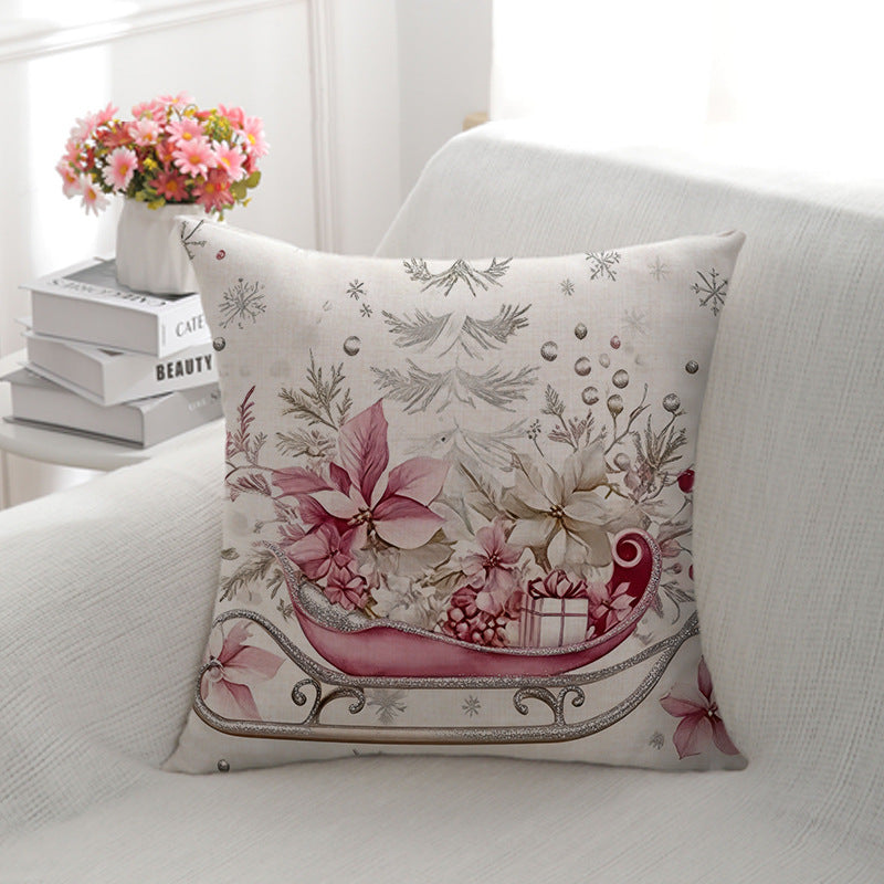 Decorative Holiday-Themed Cushion