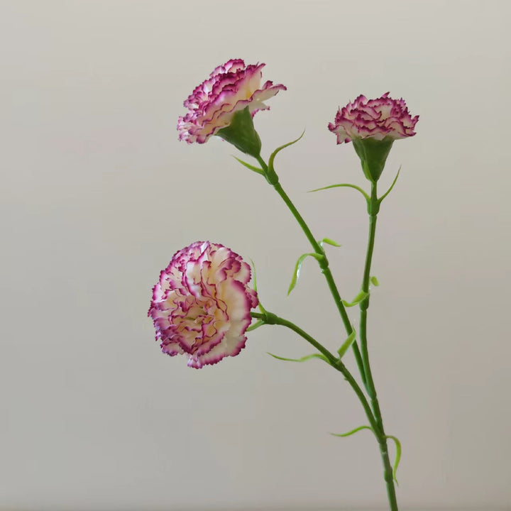 Lifelike Carnation Floral Stem