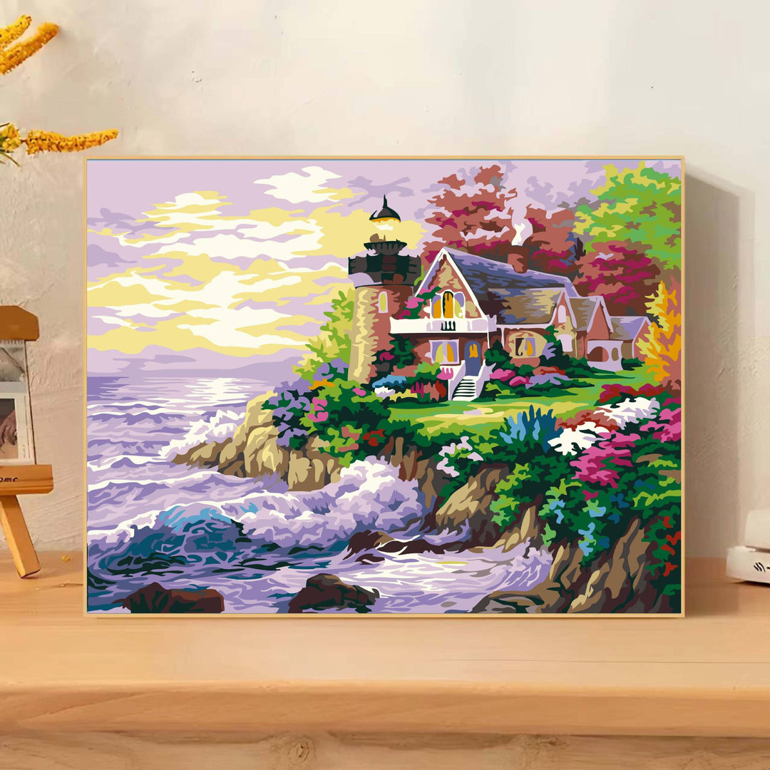 Scenic Landscape Art Canvas Print Stornfield
