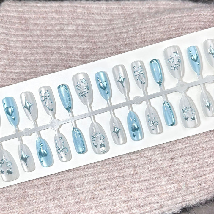Elegant Ombre Art Press-On Nails