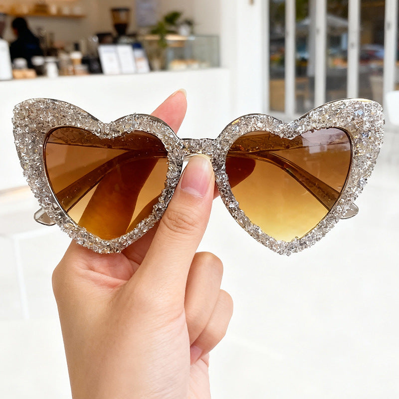 Sparkling Heart-Shaped Sunglasses Stornfield