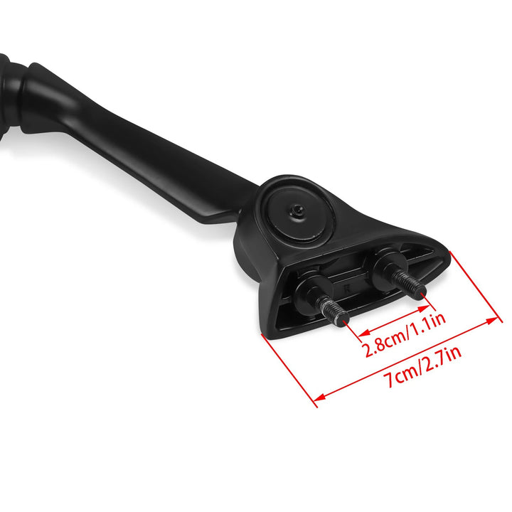 Motorcycle rearview mirror with adjustable arm and modern design Stornfield