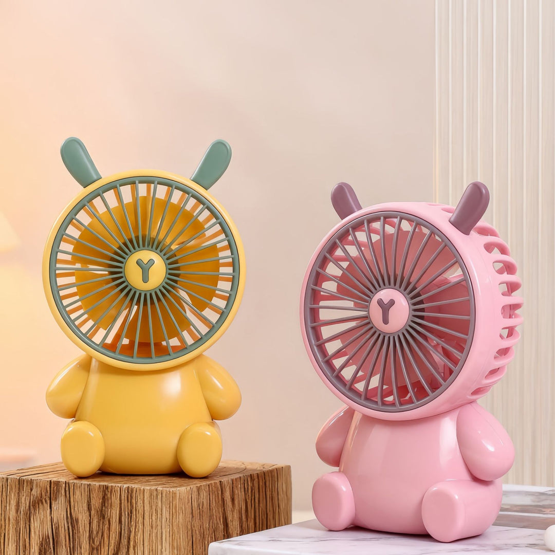 Ladies Sweet Hand Fan in Animal Design Stornfield
