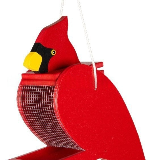 Cardinal-Shaped Bird Feeder Stornfield