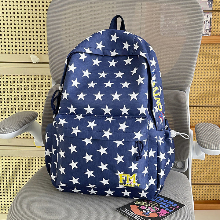 Fun Star-Patterned Casual Backpack Stornfield