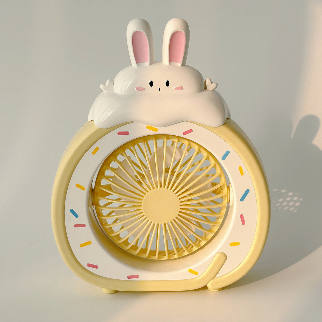 Ladies Portable Mini Fan with Cute Animal Design Stornfield
