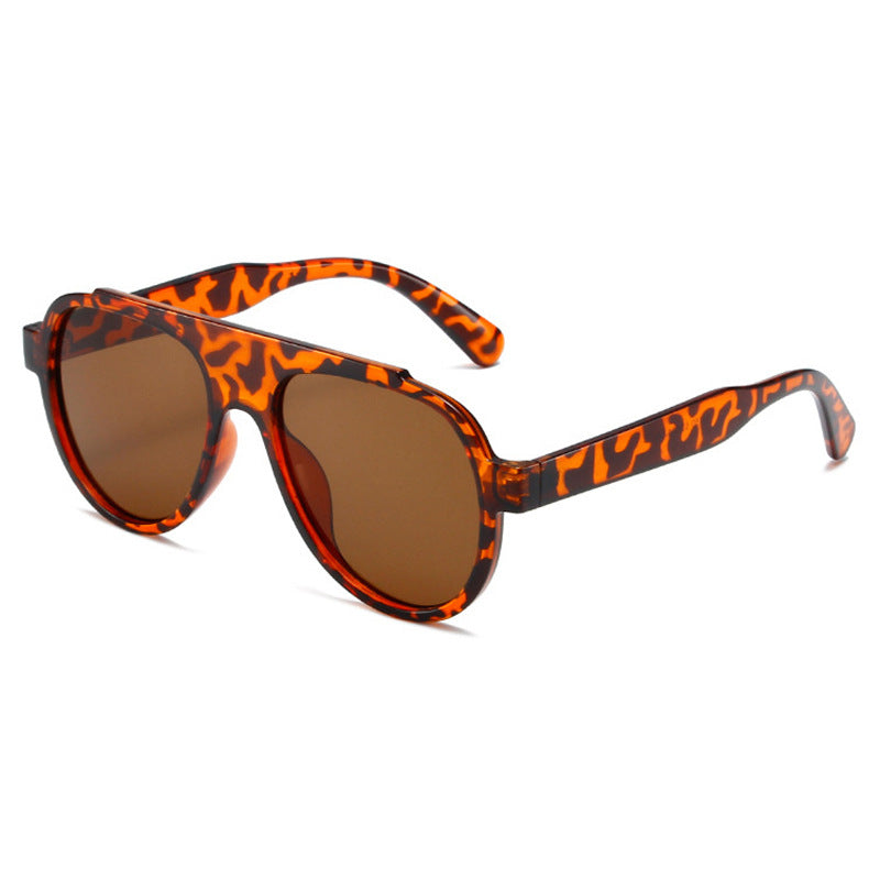 Ladies fashionable sunglasses in eye-catching animal print Stornfield