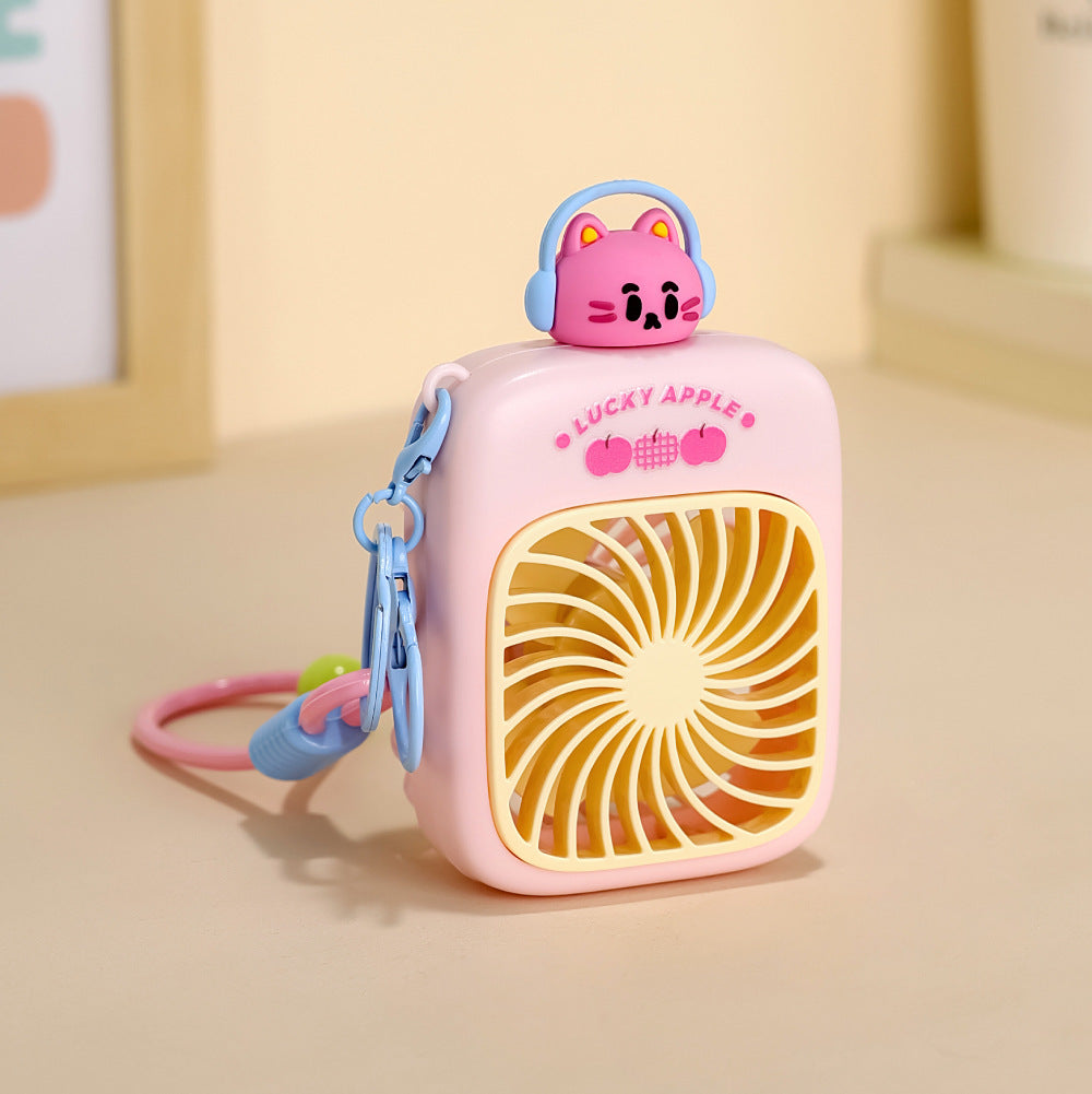 Ladies creative portable mini fan with cat motif Stornfield