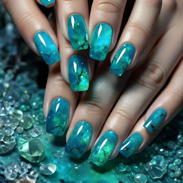 Artistic Gel Nail Extensions Stornfield