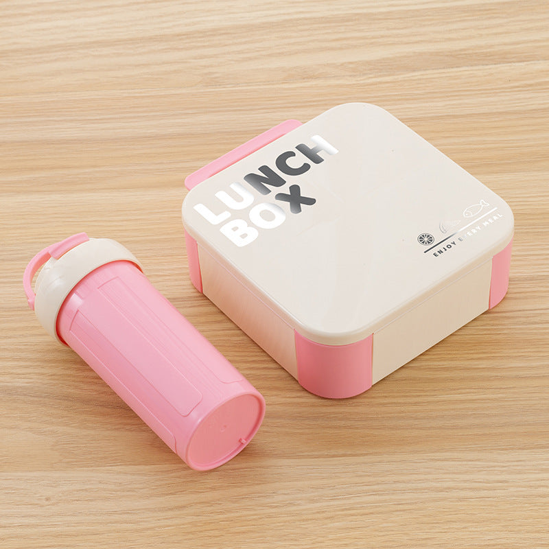 Insulated Lunch Box Set with Water Bottle