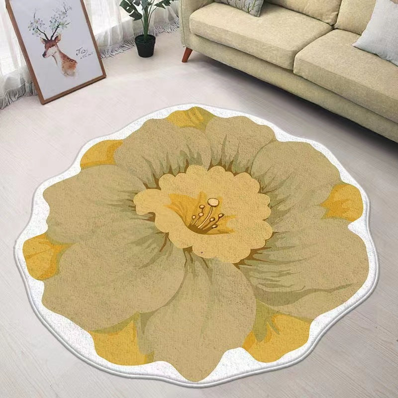 Flower-shaped Carpet