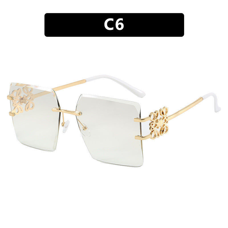 Ladies Designer Sunglasses with striking geometric frame Stornfield
