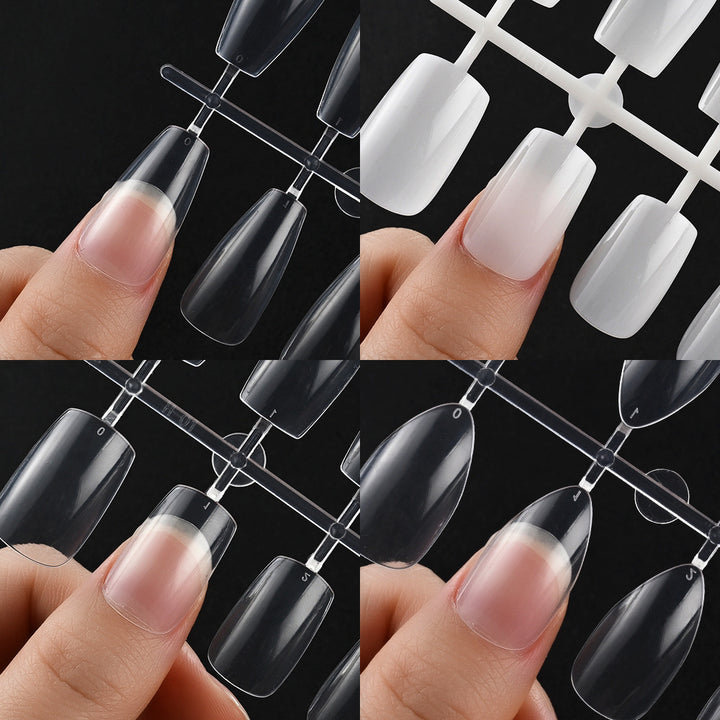 Premium Clear Soft Gel Nail Tips Collection Stornfield