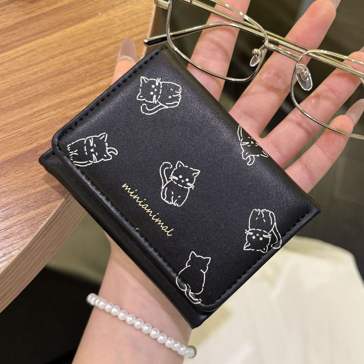 Charming Cat-Themed Card Holder