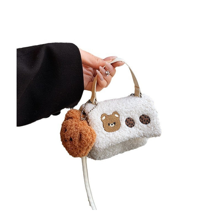 Plush Crossbody Bag with Cute Animal Design Stornfield