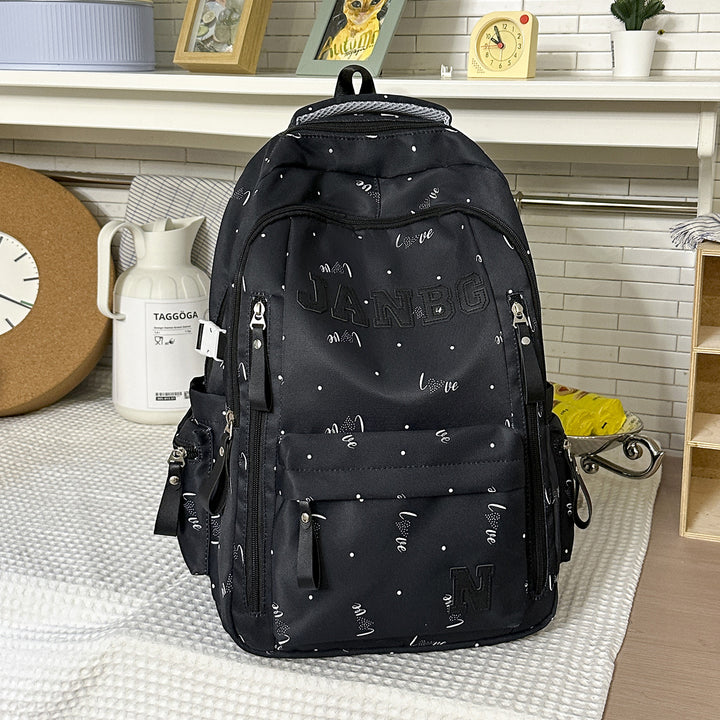 Stylish Non-Transparent Fabric Backpack Stornfield
