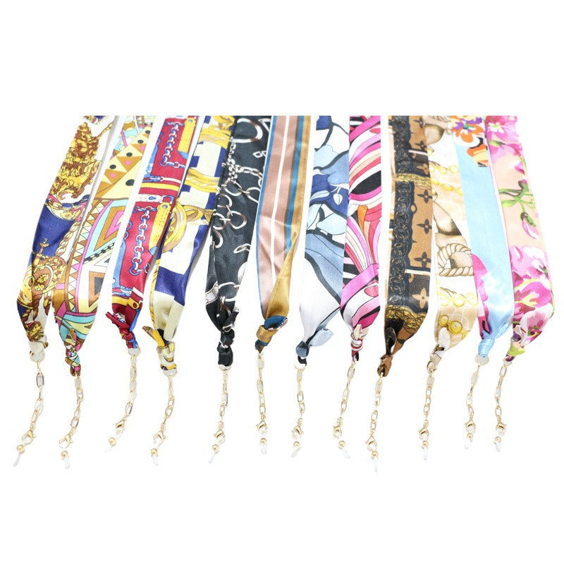 Floral Silk Eyewear Chain Stornfield