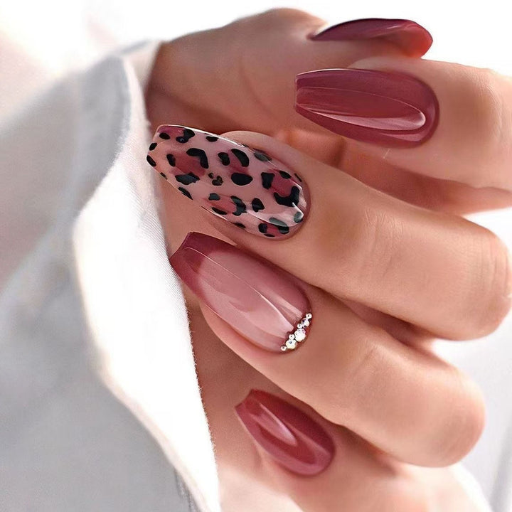 Chic Decorative Long Nail Art Set