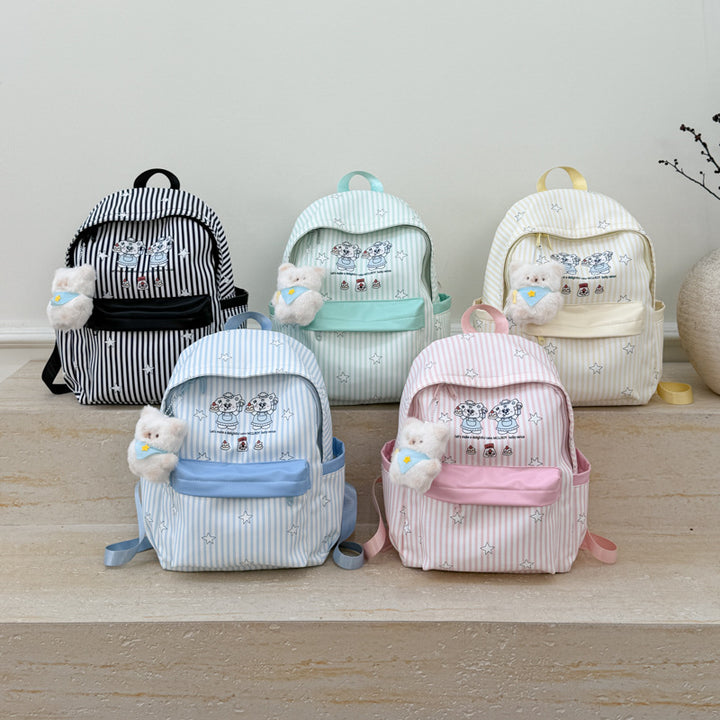 Backpack with Colorful Animal Design and Practical Compartments Stornfield