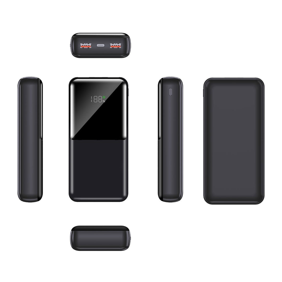 Powerbank with multifunctional fast charging system and digital battery level indicator Stornfield
