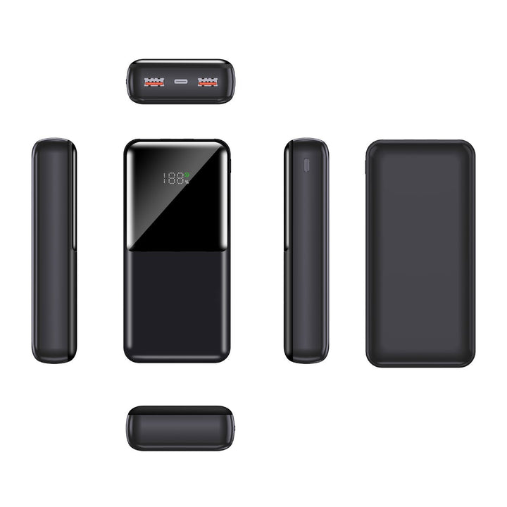 Powerbank with multifunctional fast charging system and digital battery level indicator Stornfield