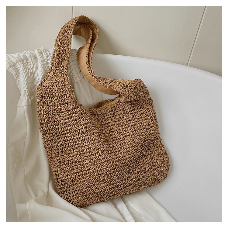 Hand-knotted macramé tote bag Stornfield