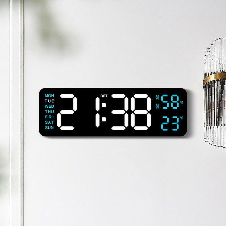 Digital Multifunctional Alarm Clock with Temperature and Hygrometer Display Stornfield
