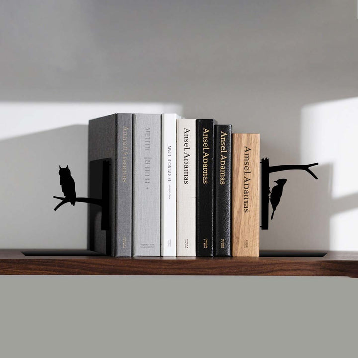 Decorative Bird-Themed Bookends